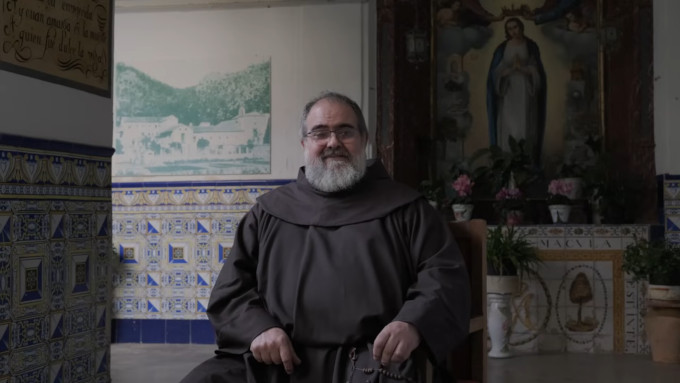 Fray ngel, al servicio de sus hermanos franciscanos y de los amantes de la cocina