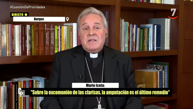 Mons. Iceta indica que se dar tiempo a las monjas de Belorado para recapacitar antes de excomulgarlas