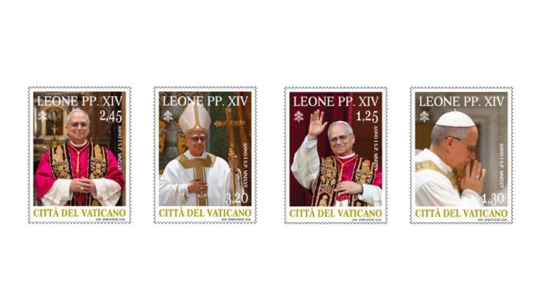 Se emiten los primeros sellos del Papa León XIV Se emiten los primeros sellos del Papa León XIV