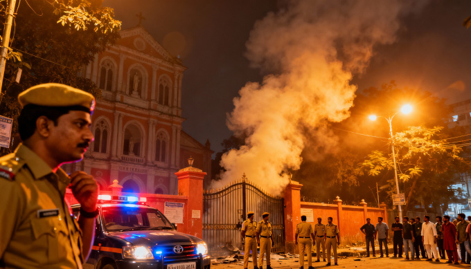 Ataque con explosivos a una iglesia en Bangladesh Ataque con explosivos a una iglesia en Bangladesh