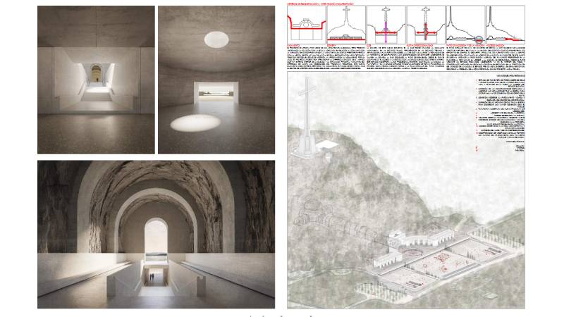 Preocupacin por el proyecto ganador para el acceso y transformacin de la Baslica del Valle de los Cados