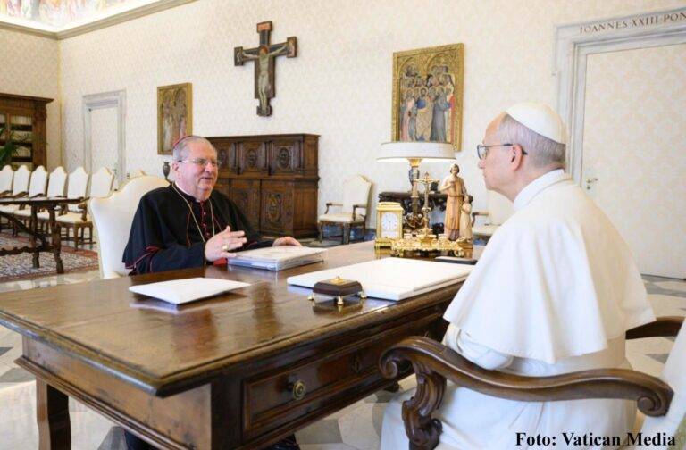 Len XIV recibe en audiencia a Mons. Aras Rifan