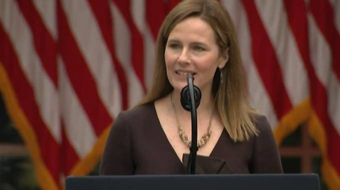 Amy Coney Barrett explica c�mo su fe cat�lica la sostiene sin condicionar su labor judicial