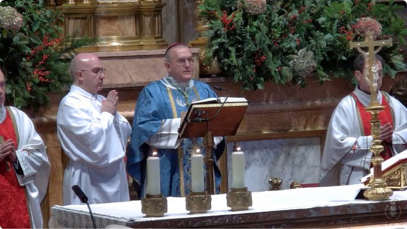 Espaa eligi bien a la Inmaculada como patrona, destaca el Nuncio en su primera misa