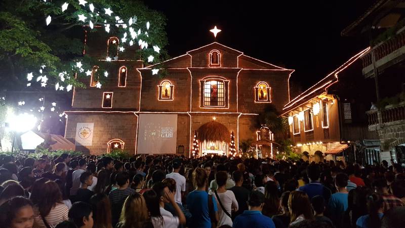 La tradici�n filipina del �Simbang Gabi� o Novena de �Misas de Gallo�