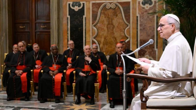 Le�n XIV obvia �Fiducia Supplicans� en su audiencia al Dicasterio para la Doctrina de la Fe