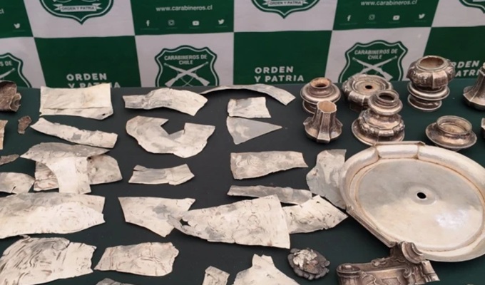 Detienen al presunto autor del robo en la Catedral de Santiago y recuperan los objetos sustra�dos