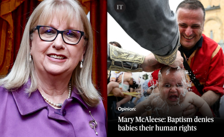 �El bautismo niega a los beb�s sus derechos humanos�