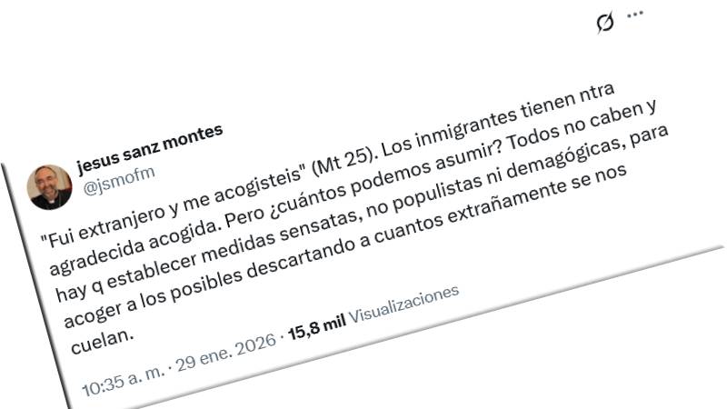 El arzobispo de Oviedo:�Los inmigrantes tienen nuestra agradecida acogida. Pero �cu�ntos podemos asumir?�