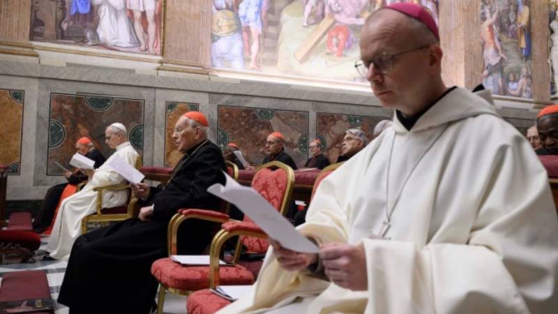 Le�n XIV concluye los ejercicios espirituales de Cuaresma con una llamada a �comportarse de manera digna del Evangelio�