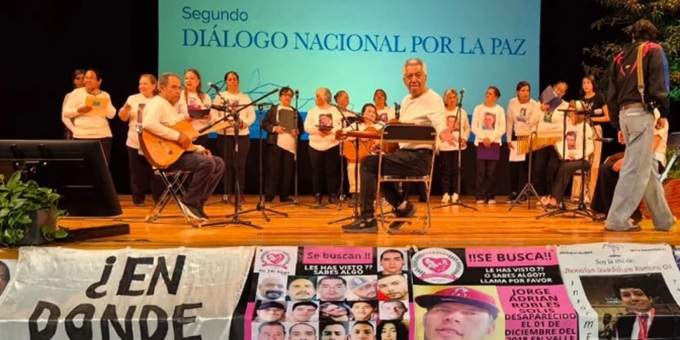 Madres buscadoras transforman su dolor en canto y oraci�n por la paz en M�xico