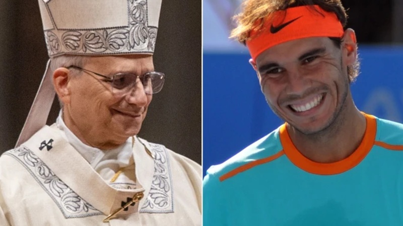 Le�n XIV recibe una camiseta firmada por Rafael Nadal y se muestra dispuesto a jugar un partido