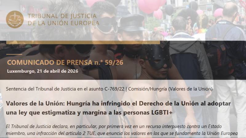 La propaganda de la ideolog�a de g�nero se convierte en un derecho europeo blindado frente a la protecci�n de la infancia