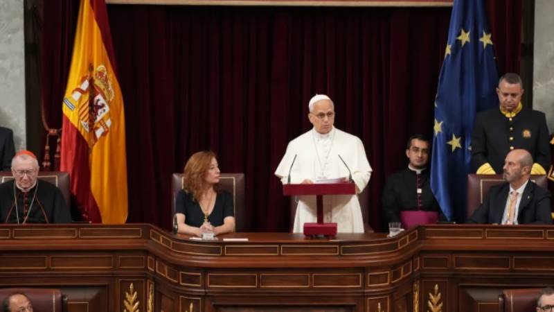 Le�n XIV defiende ante el Congreso la vida �desde la concepci�n hasta su ocaso natural�