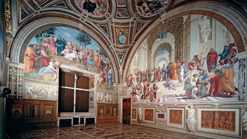 Comienza en el Palacio Apost�lico la delicada restauraci�n de los frescos de Rafael, intactos desde el siglo XVI