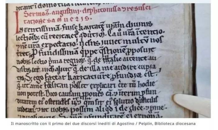 Descubiertos en Polonia dos sermones in�ditos de San Agust�n en un manuscrito del siglo XII