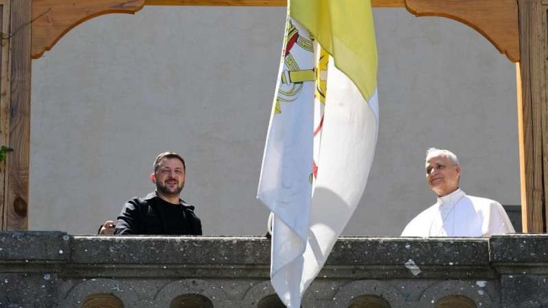 Tras Putin, Zelenski: el Papa busca una tregua para los 2.000 civiles atrapados en Oleshky
